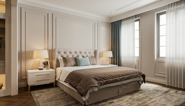 13687. 3Ds Max Bedroom Interior Model Download by Hoan Max