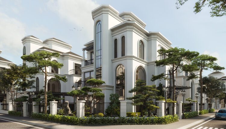13693. Free 3Ds Max Villa Exterior Model Download By Quoc Quang AD