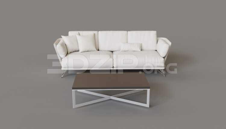 15011. Free 3Ds Max Sofa Model Download