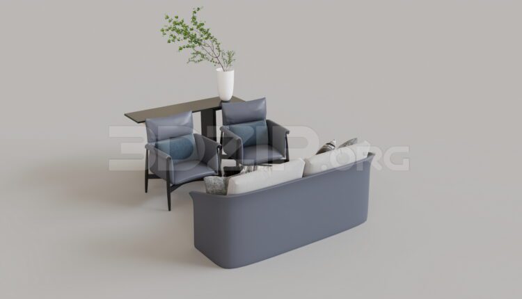 15025. Free 3Ds Max Sofa Model Download