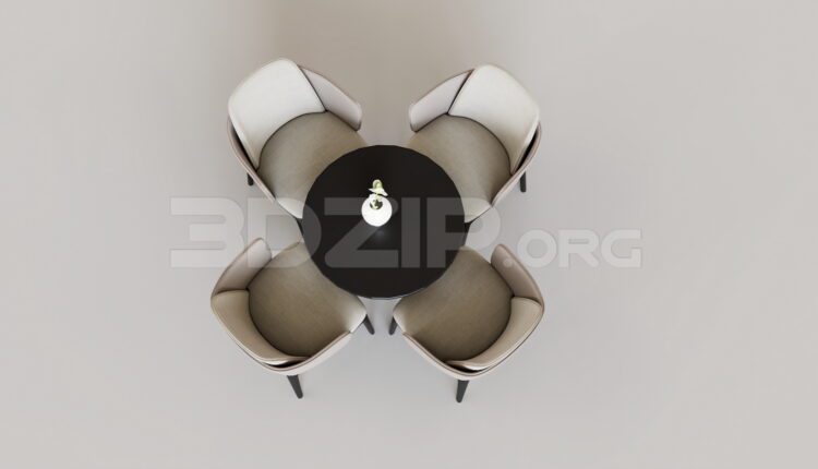 15044. Free 3Ds Max Coffee Table Model Download