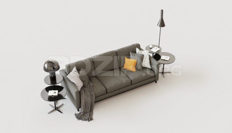 15087. Free 3Ds Max Sofa Model Download