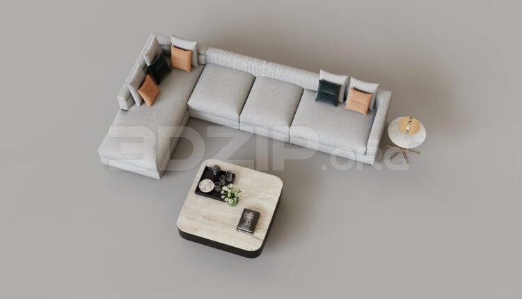 15092. Free 3Ds Max Sofa Model Download