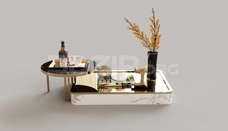 15103. Free 3Ds Max Tea Table Model Download