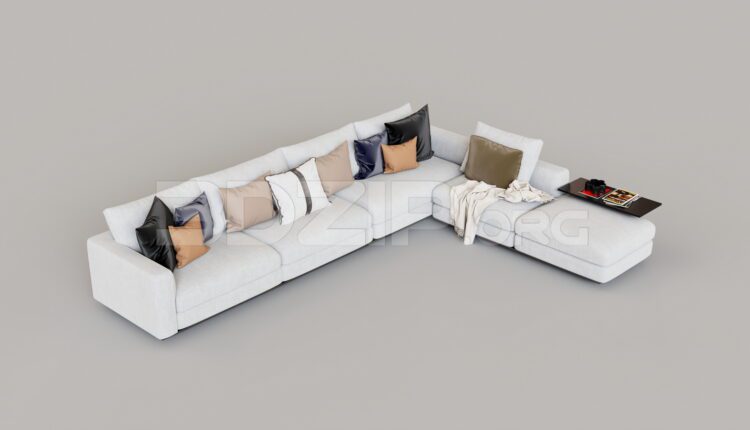 15104. Free 3Ds Max Sofa Model Download
