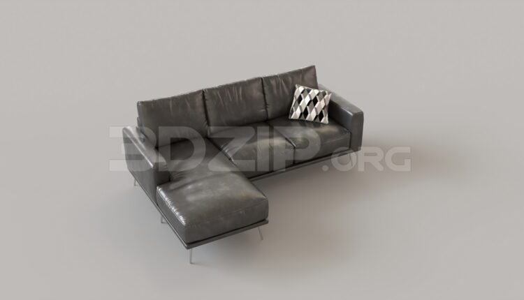 15132. Free 3Ds Max Sofa Model Download