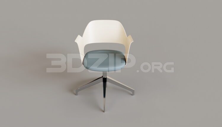 15134. Free 3Ds Max Office Chair Model Download (2)