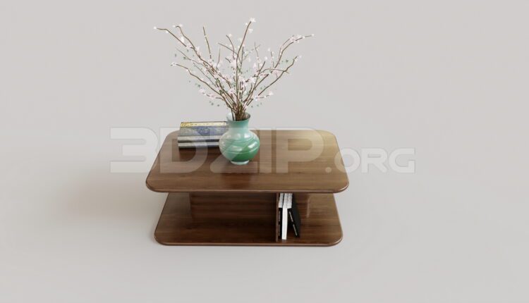 15144. Free 3Ds Max Tea Table Model Download