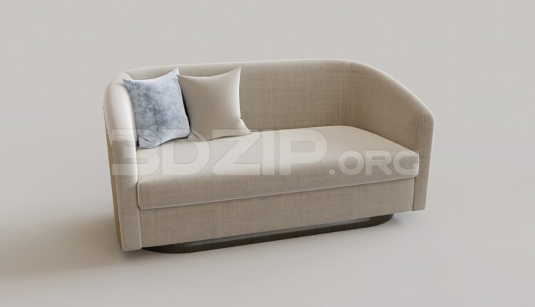 15160. Free 3Ds Max Sofa Model Download