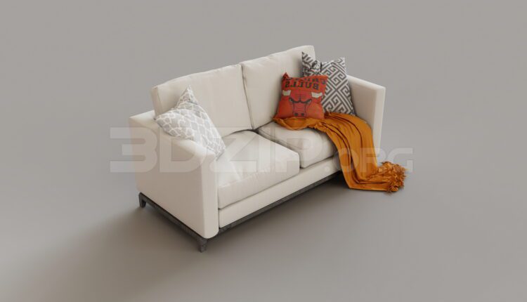 15179. Free 3Ds Max Sofa Model Download