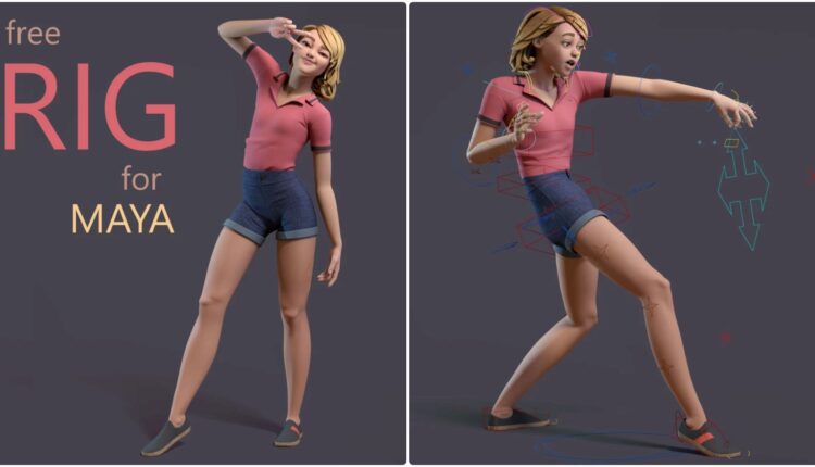Download Free 3D Model Lou Rig By November17