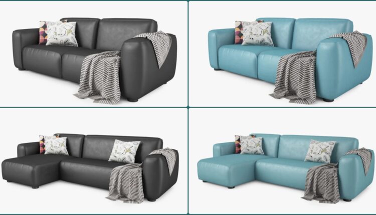 FREE IKEA Dagarn Sofa Series 3D Model by Facequad