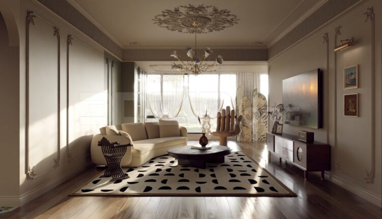 13702. Free 3Ds Max Living Room Interior Model Download