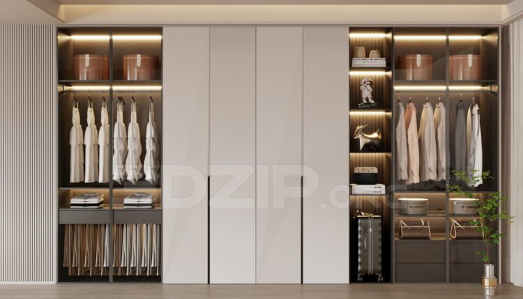 13746. Free 3ds Max Dressing Room Model Download (1)
