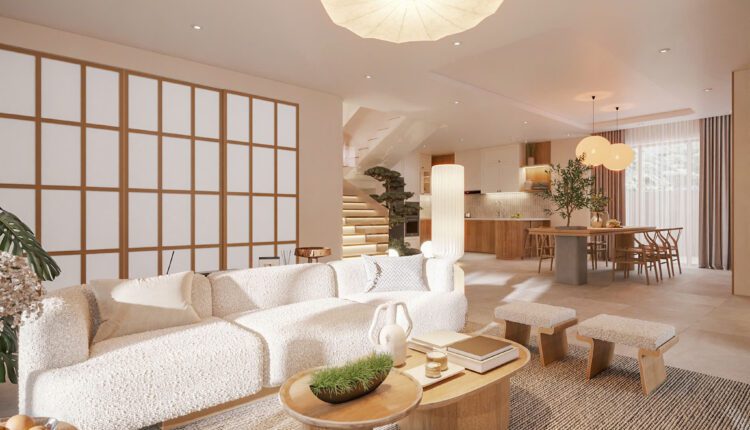 13755. 3ds Max Living Room – Kitchen Interior Model Download By Db Designstudio (2)
