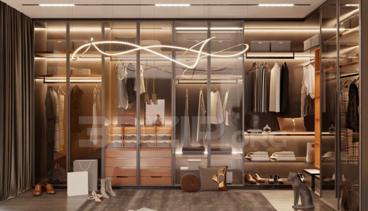 13768. Free 3ds Max Dressing Room Model Download