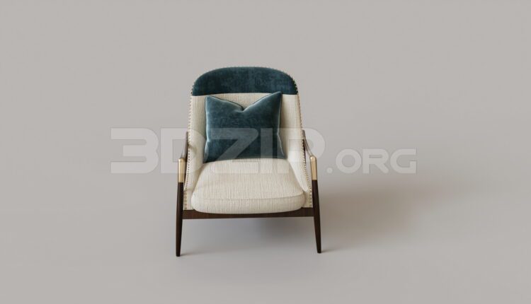 15260. Free 3Ds Max Armchair Model Download