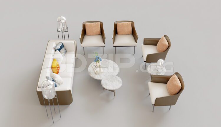 15285. Free 3Ds Max Sofa Model Download