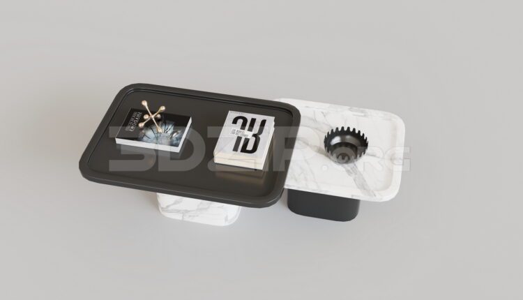 15292. Free 3Ds Max Tea Table Model Download