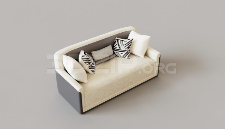 15299. Free 3Ds Max Sofa Model Download