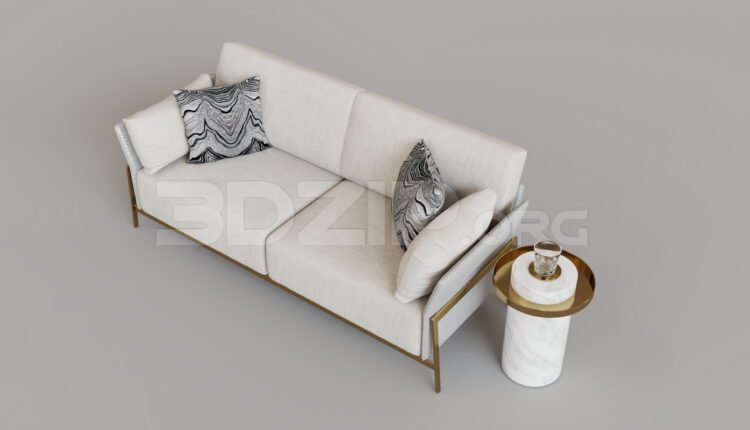15300. Free 3Ds Max Sofa Model Download
