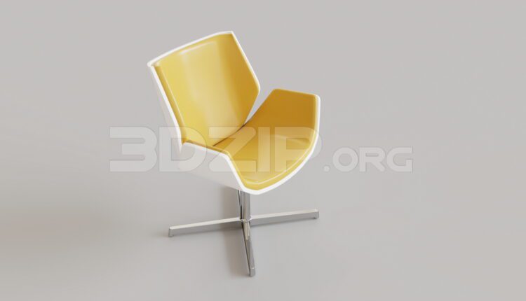15317. Free 3Ds Max Armchair Model Download