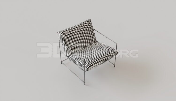 15322. Free 3Ds Max Armchair Model Download