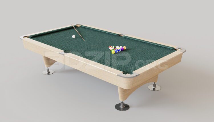 15328. Free 3Ds Max Billiard Model Download