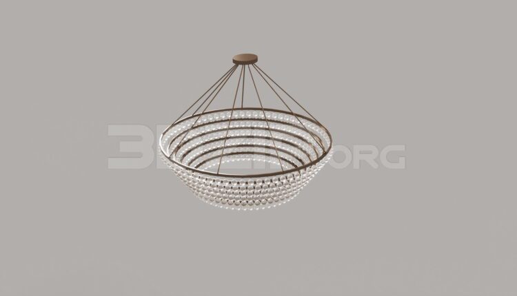 15341. Free 3Ds Max Ceiling Light Model Download