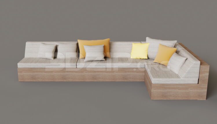 15342. Free 3Ds Max Sofa Model Download