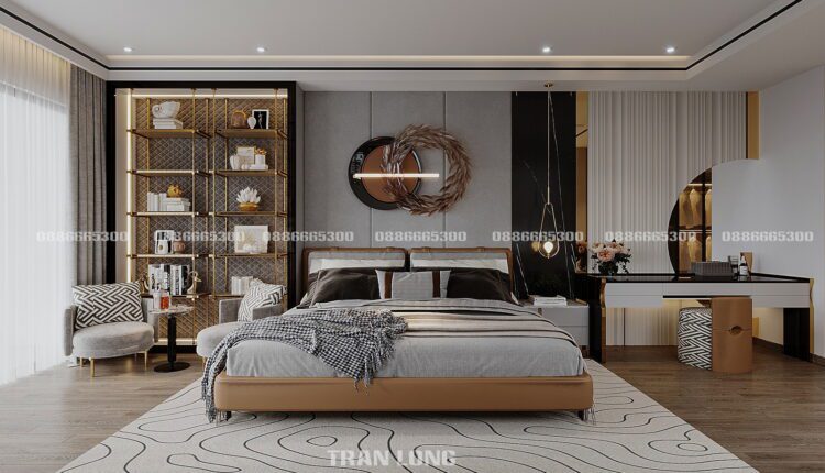 11951. 3ds Max Bedroom Interior Model Download By Tran Long (1)