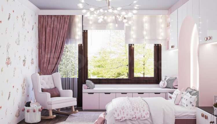 11954. Download Free 3ds Max Kids Room Interior Model By Melis Intas (1)