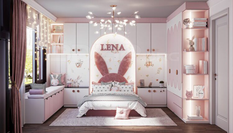 11954. Download Free 3ds Max Kids Room Interior Model By Melis Intas (5)