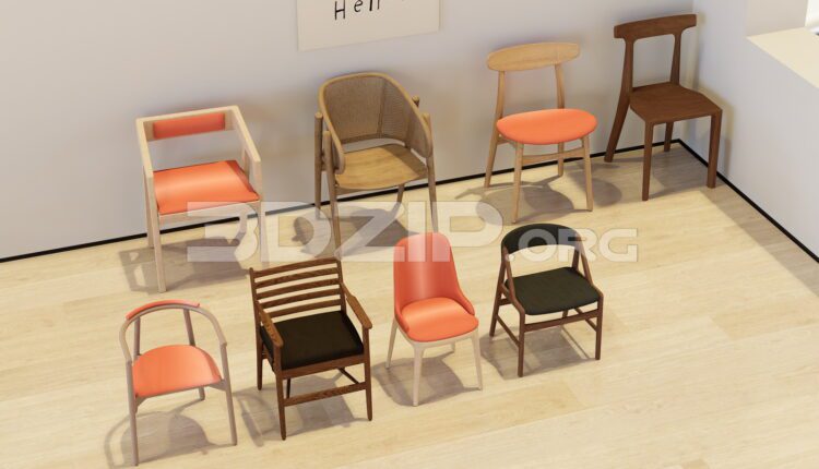 11962. Free 3ds Max Chairs Models Download (2)