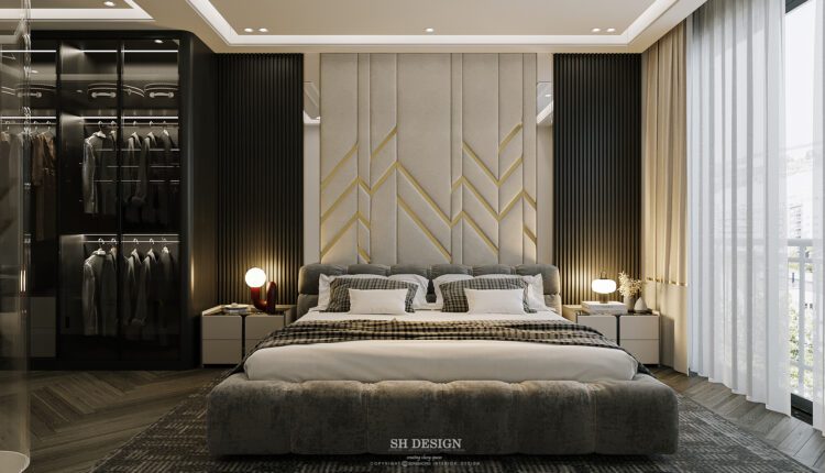 13773. 3ds Max Bedroom Interior Model Download By Linh Pham (1)