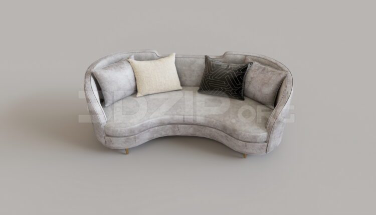 15431. Free 3ds Max Sofa Model Download (2)