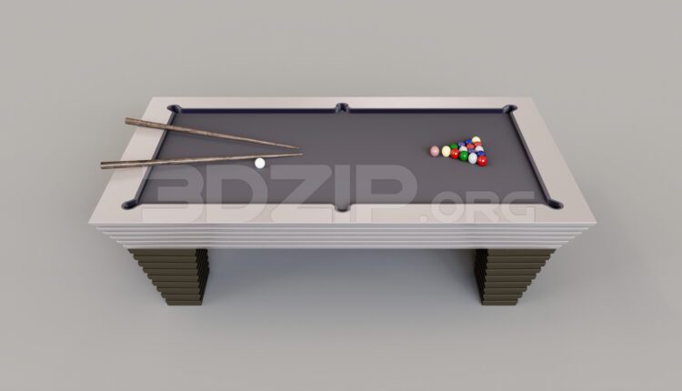 15449. Free 3ds Max Billiard Model Download (2)