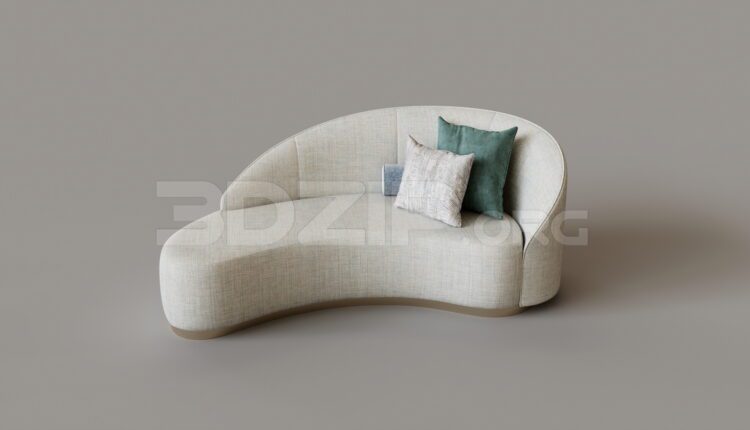 15452. Free 3ds Max Sofa Model Download (1)
