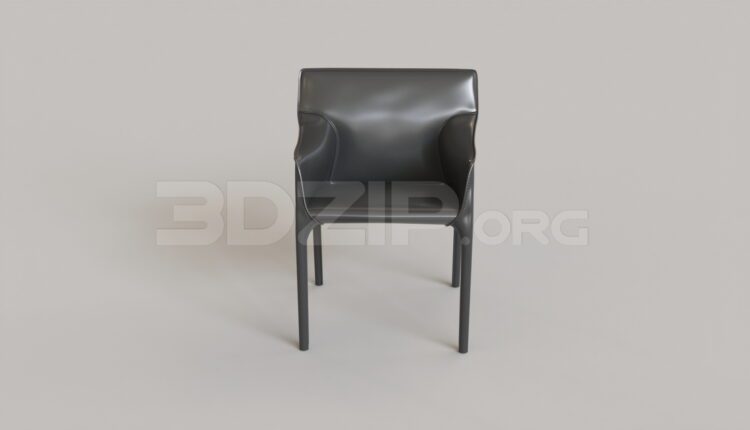 15485. Free 3ds Max Armchair Model Download (2)
