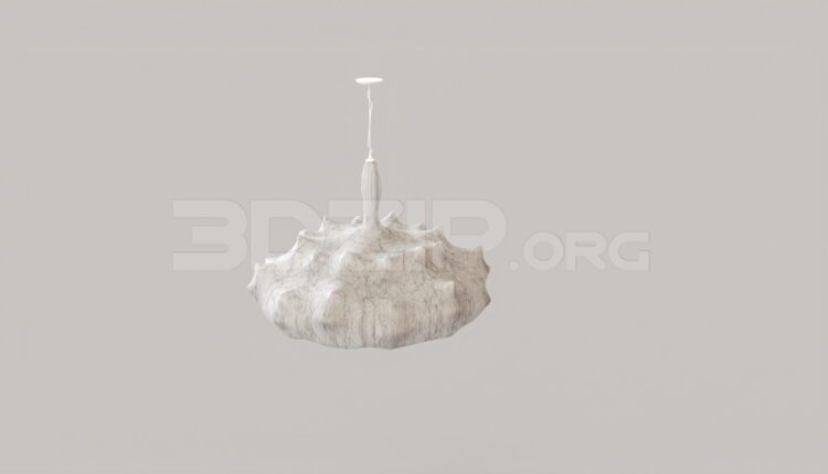 15533. Free 3ds Max Ceiling Light Model Download (2)