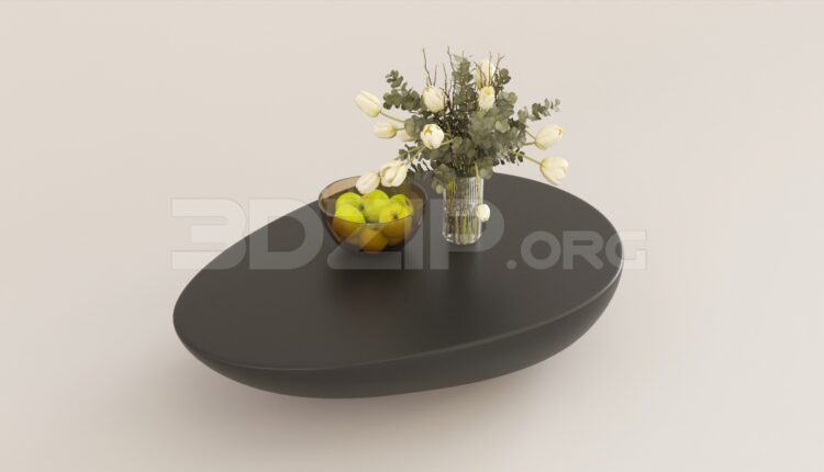 15575. Free 3ds Max Tea Table Model Download (2)