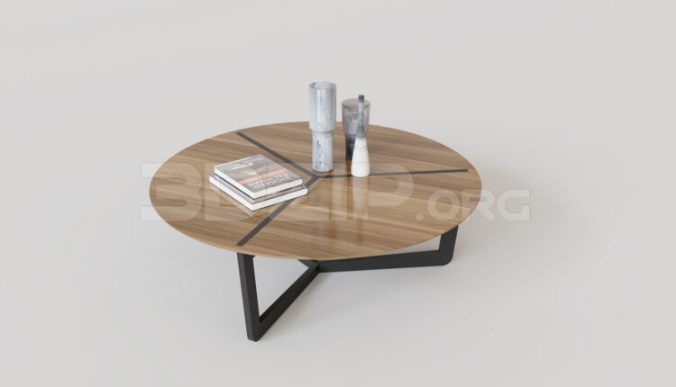 15591. Free 3ds Max Tea Table Model Download (2)