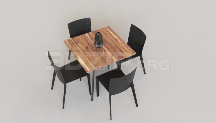 15594. Free 3ds Max Coffee Table Model Download (2)