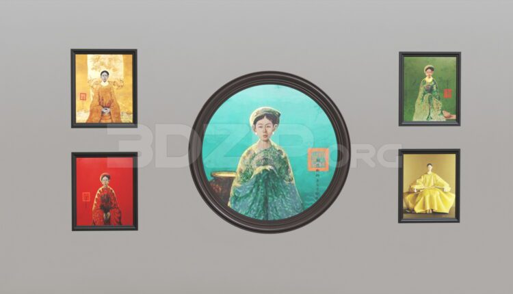 15596. Free 3ds Max Frame Model Download (1)