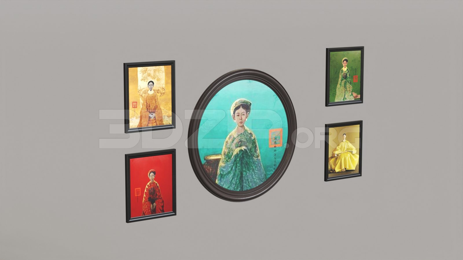 15596. Free 3ds Max Frame Model Download (2)