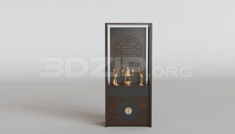 15620. Free 3ds Max Altar Model Download (1)