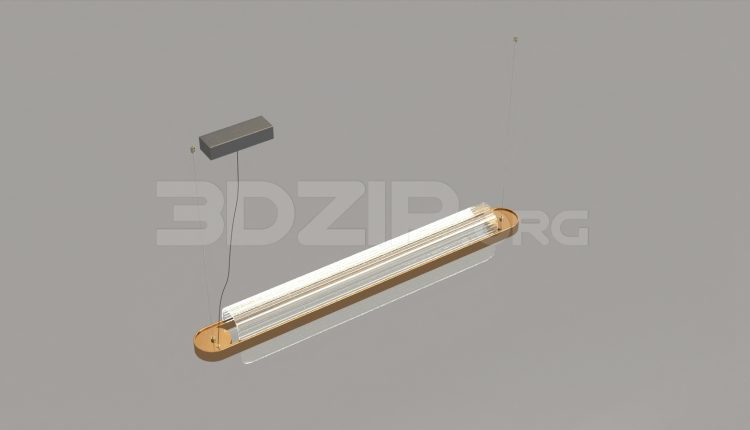 15649. Free 3ds Max Ceiling Light Model Download (2)