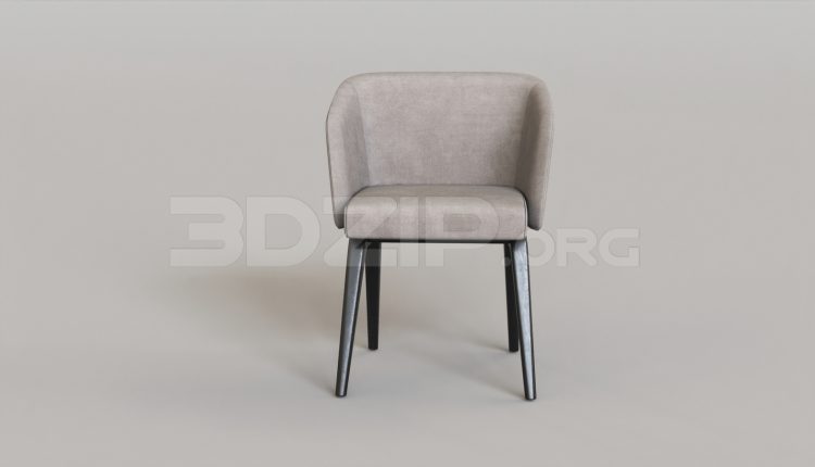 15650. Free 3ds Max Chair Model Download (1)