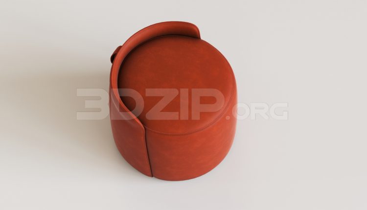 15657. Free 3ds Max Stool Model Download (2)