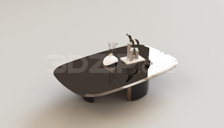 15666. Free 3ds Max Tea Table Model Download (2)